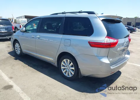 2017 Toyota Sienna Limited Premium 7 Passenger z USA, uszkodzony, nr VIN 5TDDZ3DC6HS188030